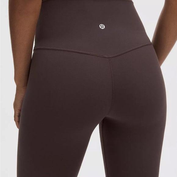 Lululemon Align High Rise Legging Pant 25” Size 6 Brown - Picture 4 of 6